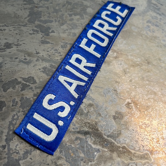 U.S. AIR FORCE Vintage blue tape patch - Picture 4 of 8